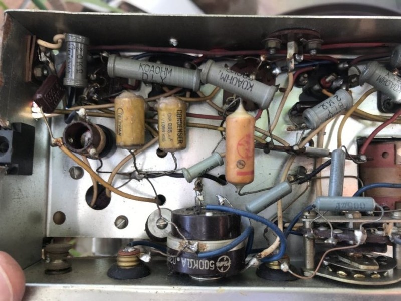 真空管ラジオ 山中電機 テレビアン 6A-200を落札: くぼたかずみの