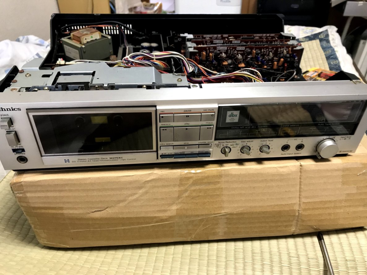 TECHNICS RS-M275XC テクニクス ステレオカセットデッキ - ラジオ・コンポ