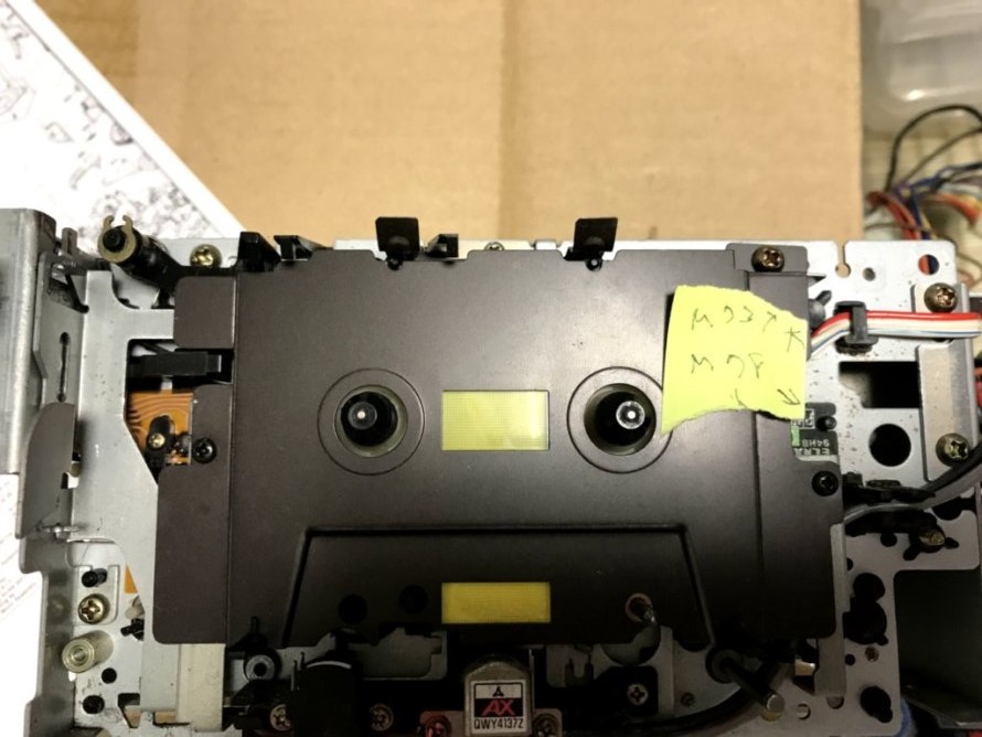 Technics RS-M275XC メカニズム分解 その1-2: くぼたかずみの